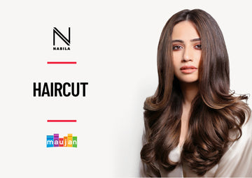 Haircut at Nabila's Salon Karachi